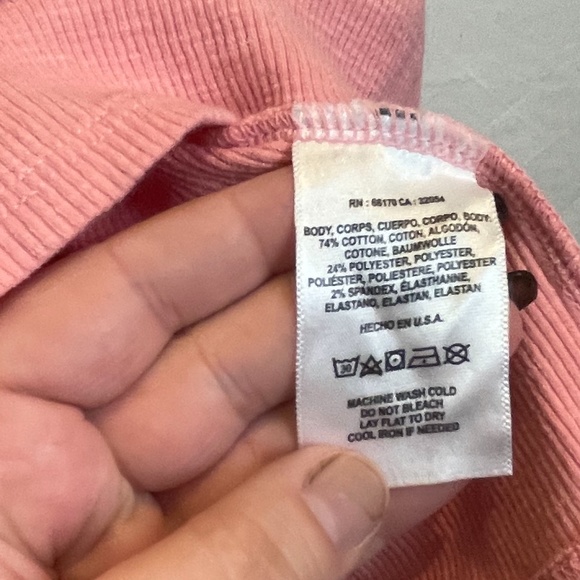 NWT Anthropologie T.LA Baby doll pink rose top - Picture 5 of 6